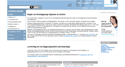 Desktop Screenshot of hk.lovportaler.dk