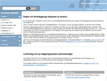 Tablet Screenshot of hk.lovportaler.dk