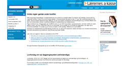 Desktop Screenshot of dlfa.lovportaler.dk